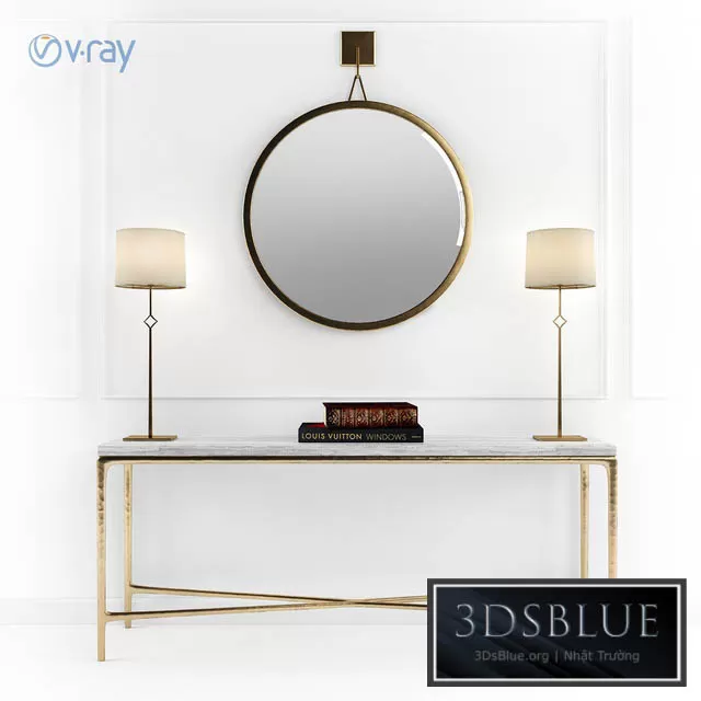 FURNITURE – CONSOLE – 3DSKY Models – 7097