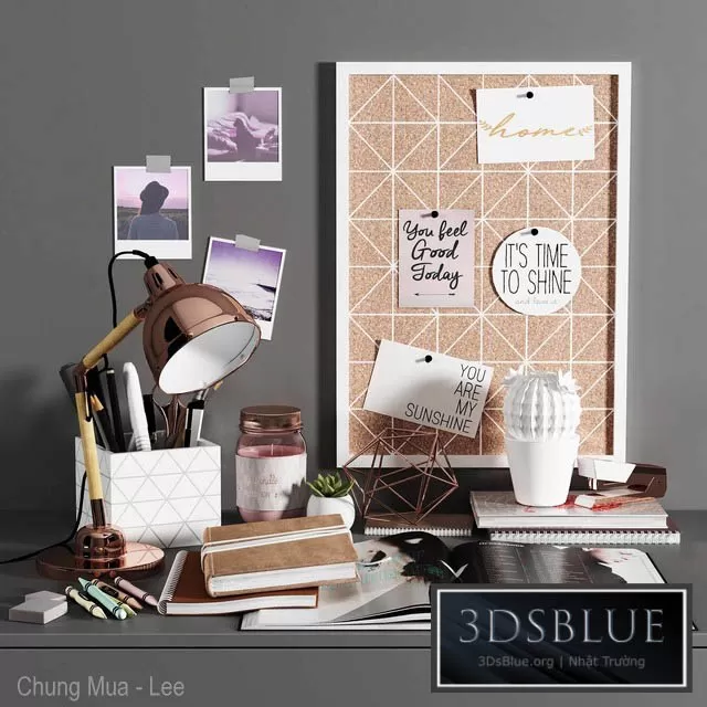 FURNITURE – DESK – 3DSKY Models – 7231