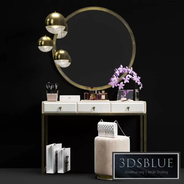 FURNITURE – DRESSING TABLE – 3DSKY Models – 7269