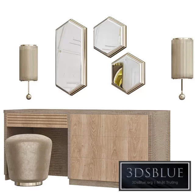 FURNITURE – DRESSING TABLE – 3DSKY Models – 7270
