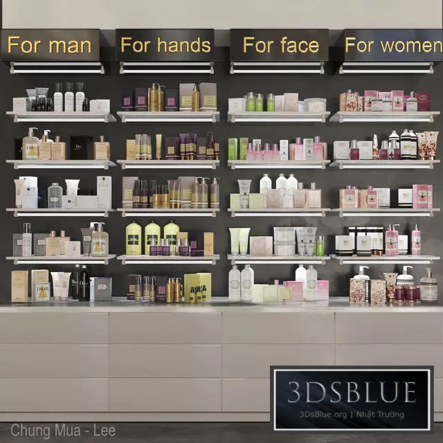 FURNITURE – DRESSING TABLE – 3DSKY Models – 7272