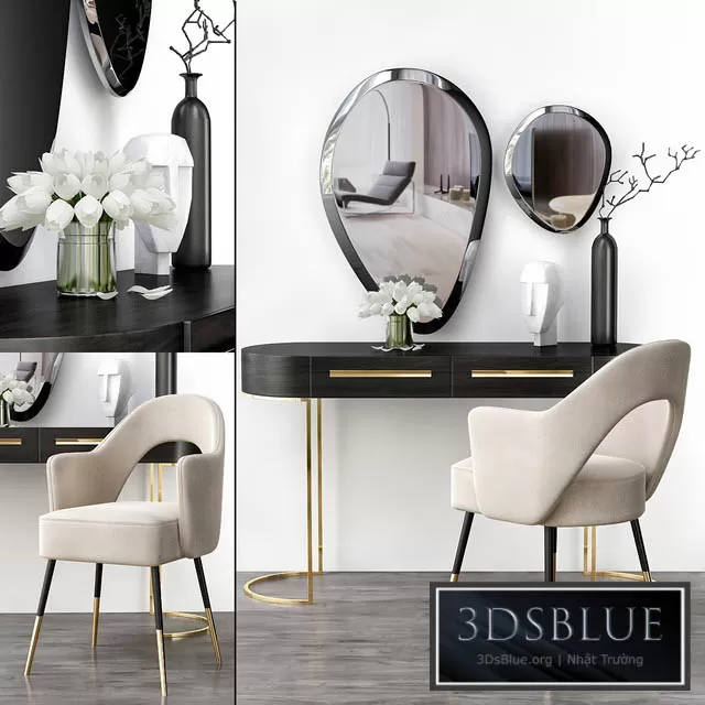 FURNITURE – DRESSING TABLE – 3DSKY Models – 7282
