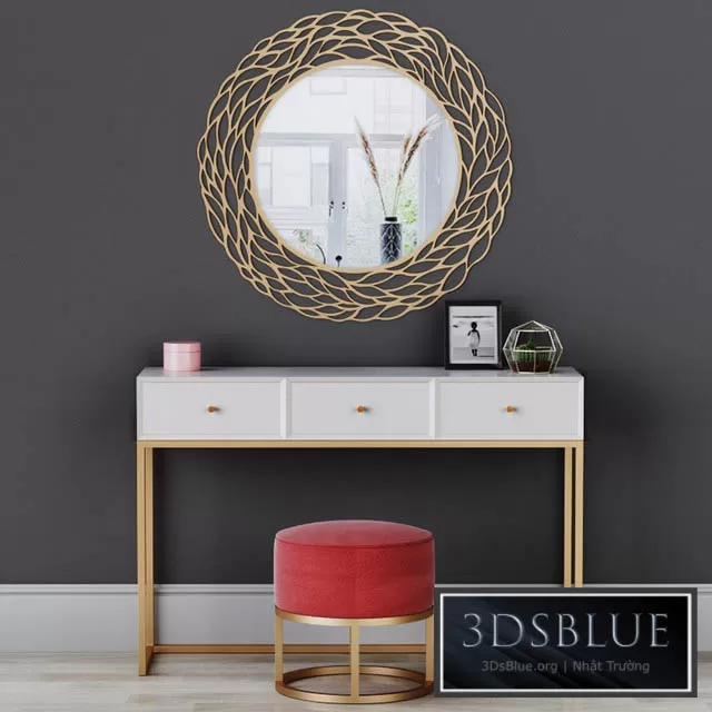 FURNITURE – DRESSING TABLE – 3DSKY Models – 7288