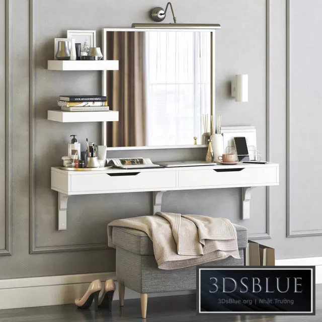 FURNITURE – DRESSING TABLE – 3DSKY Models – 7296