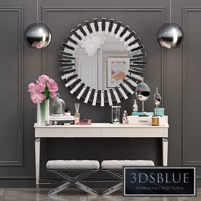 FURNITURE – DRESSING TABLE – 3DSKY Models – 7332