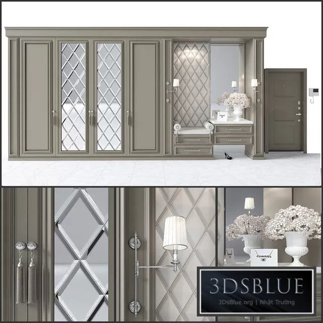 FURNITURE – HALLWAY – 3DSKY Models – 7345