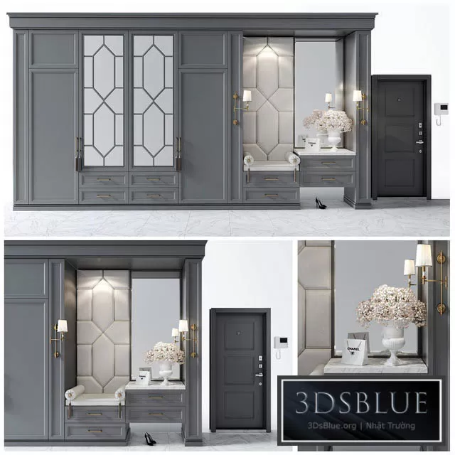 FURNITURE – HALLWAY – 3DSKY Models – 7346