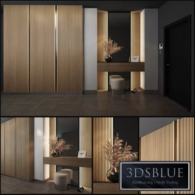 FURNITURE – HALLWAY – 3DSKY Models – 7349