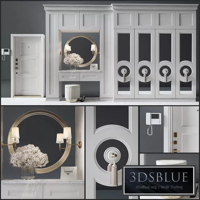 FURNITURE – HALLWAY – 3DSKY Models – 7351