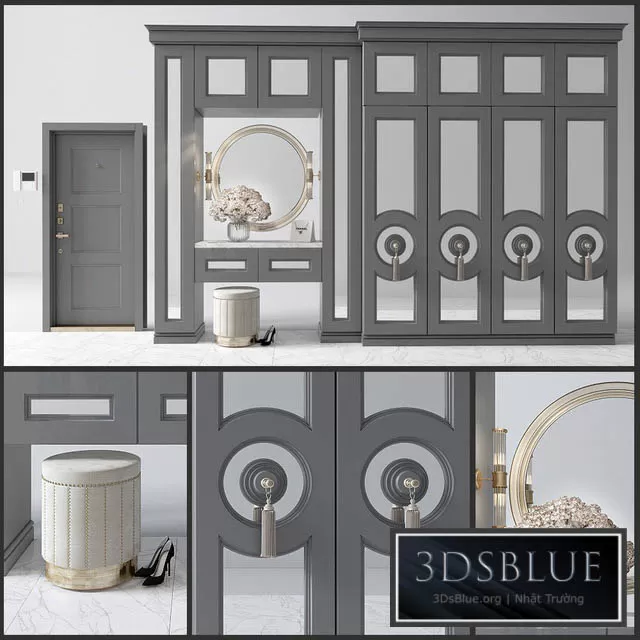 FURNITURE – HALLWAY – 3DSKY Models – 7352