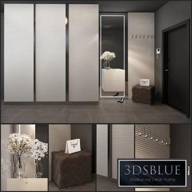 FURNITURE – HALLWAY – 3DSKY Models – 7353