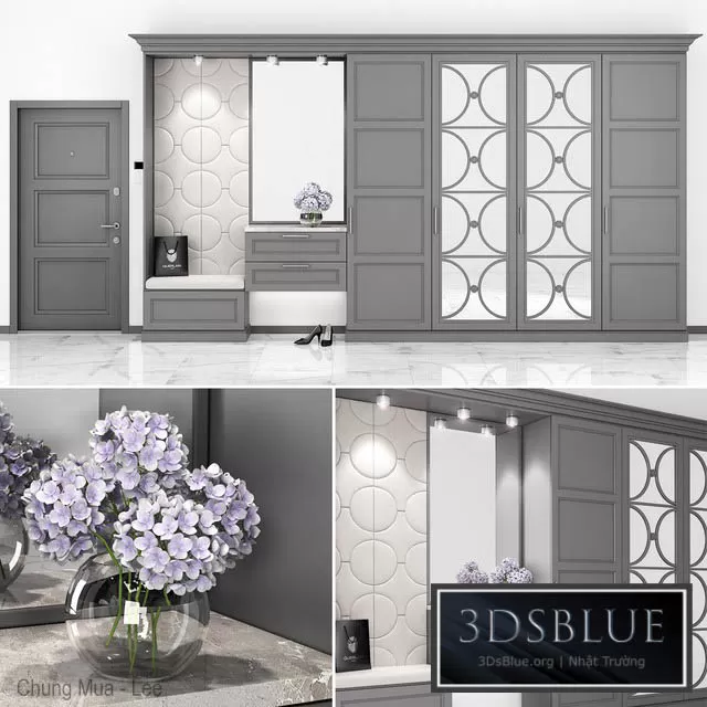 FURNITURE – HALLWAY – 3DSKY Models – 7355