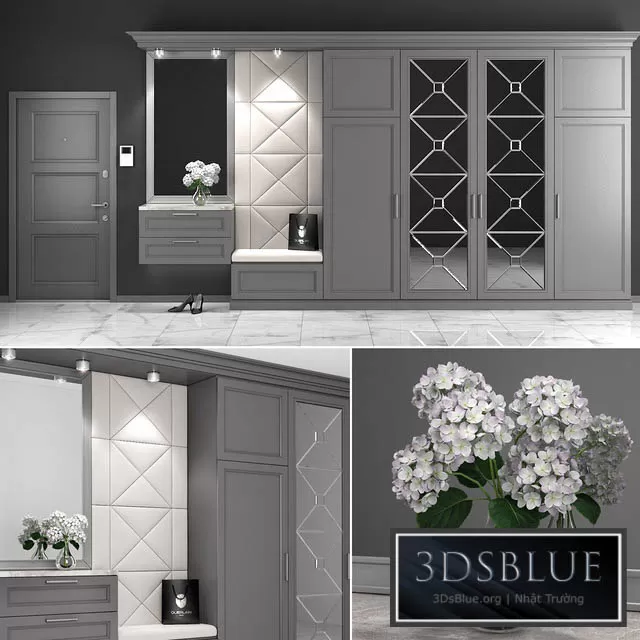 FURNITURE – HALLWAY – 3DSKY Models – 7356