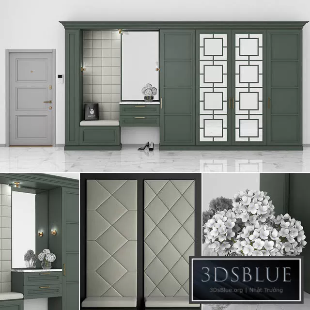 FURNITURE – HALLWAY – 3DSKY Models – 7357