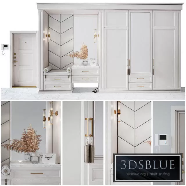 FURNITURE – HALLWAY – 3DSKY Models – 7361