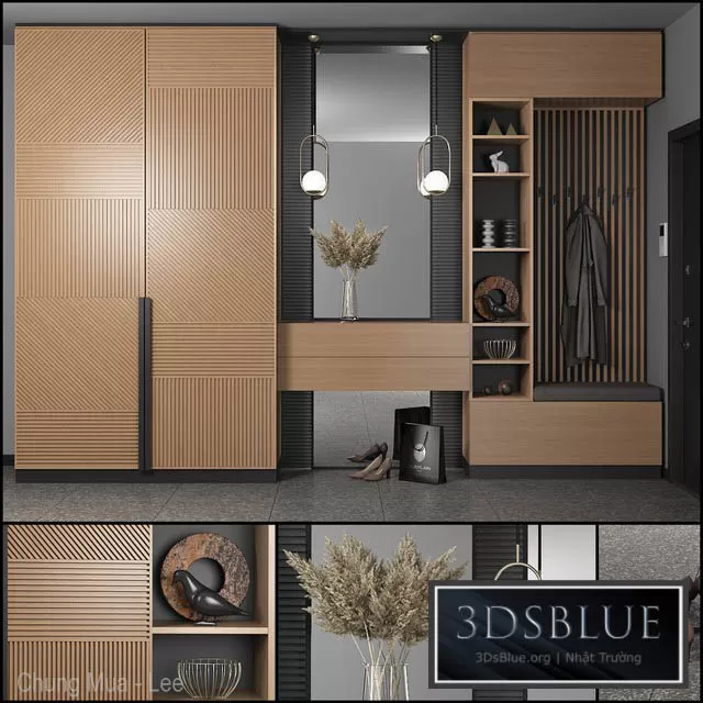 FURNITURE – HALLWAY – 3DSKY Models – 7363