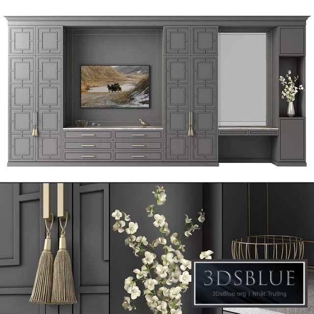 FURNITURE – HALLWAY – 3DSKY Models – 7371