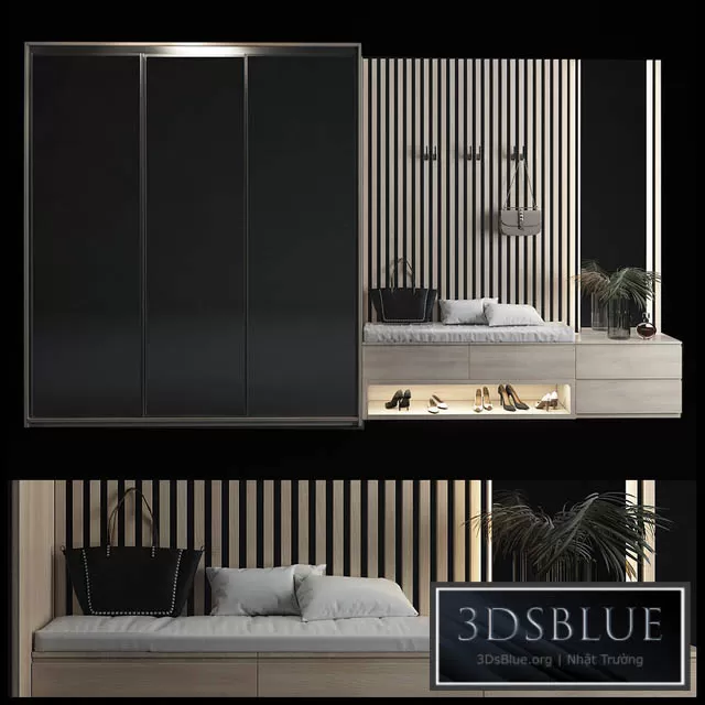 FURNITURE – HALLWAY – 3DSKY Models – 7377