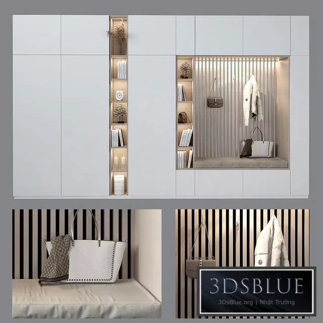 FURNITURE – HALLWAY – 3DSKY Models – 7378