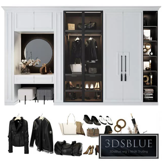 FURNITURE – HALLWAY – 3DSKY Models – 7394