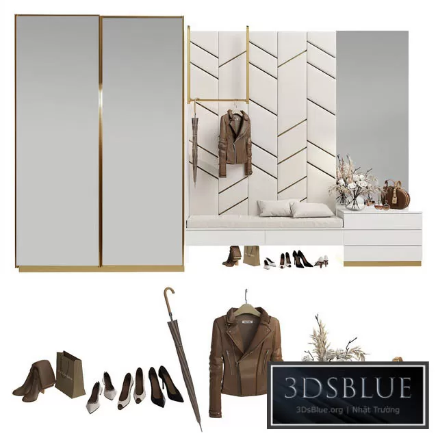 FURNITURE – HALLWAY – 3DSKY Models – 7395