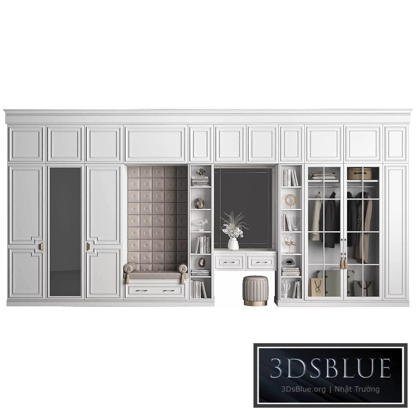 FURNITURE – HALLWAY – 3DSKY Models – 7407