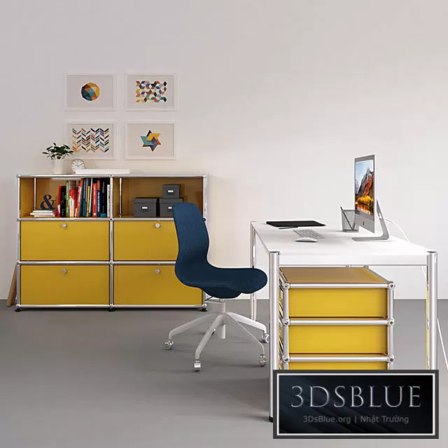 FURNITURE – OFFICE FURNITURE – 3DSKY Models – 7458