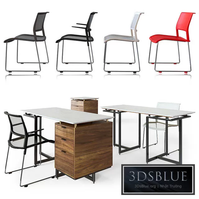 FURNITURE – OFFICE FURNITURE – 3DSKY Models – 7468