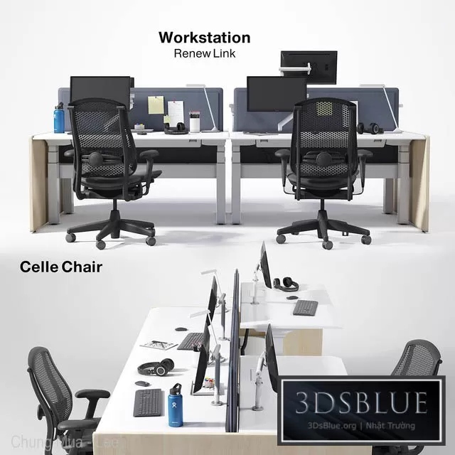 FURNITURE – OFFICE FURNITURE – 3DSKY Models – 7475