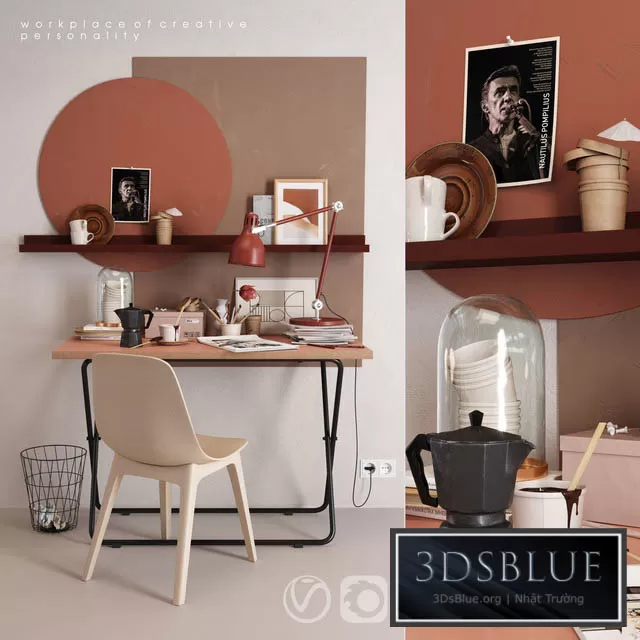 FURNITURE – OFFICE FURNITURE – 3DSKY Models – 7497