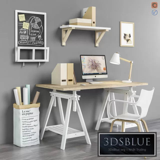 FURNITURE – OFFICE FURNITURE – 3DSKY Models – 7525