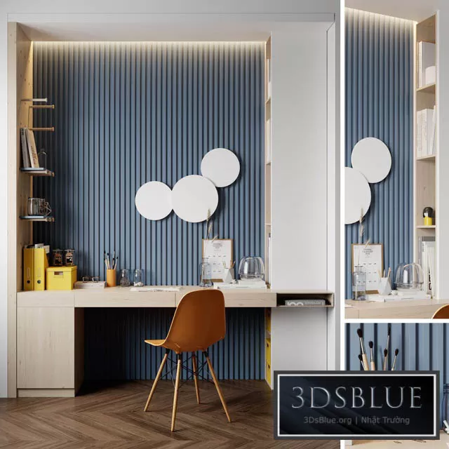 FURNITURE – OFFICE FURNITURE – 3DSKY Models – 7546