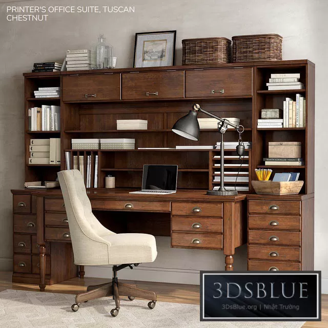 FURNITURE – OFFICE FURNITURE – 3DSKY Models – 7548