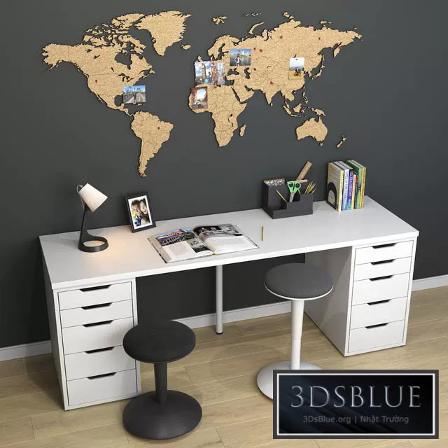 FURNITURE – OFFICE FURNITURE – 3DSKY Models – 7592