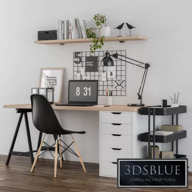 FURNITURE – OFFICE FURNITURE – 3DSKY Models – 7595