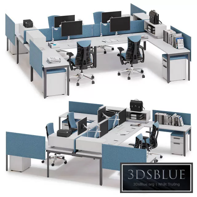 FURNITURE – OFFICE FURNITURE – 3DSKY Models – 7601