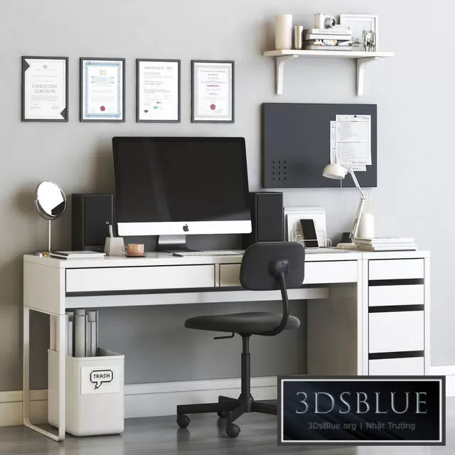 FURNITURE – OFFICE FURNITURE – 3DSKY Models – 7624