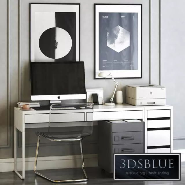 FURNITURE – OFFICE FURNITURE – 3DSKY Models – 7632