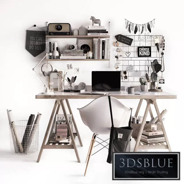 FURNITURE – OFFICE FURNITURE – 3DSKY Models – 7635