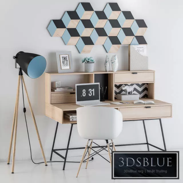 FURNITURE – OFFICE FURNITURE – 3DSKY Models – 7672