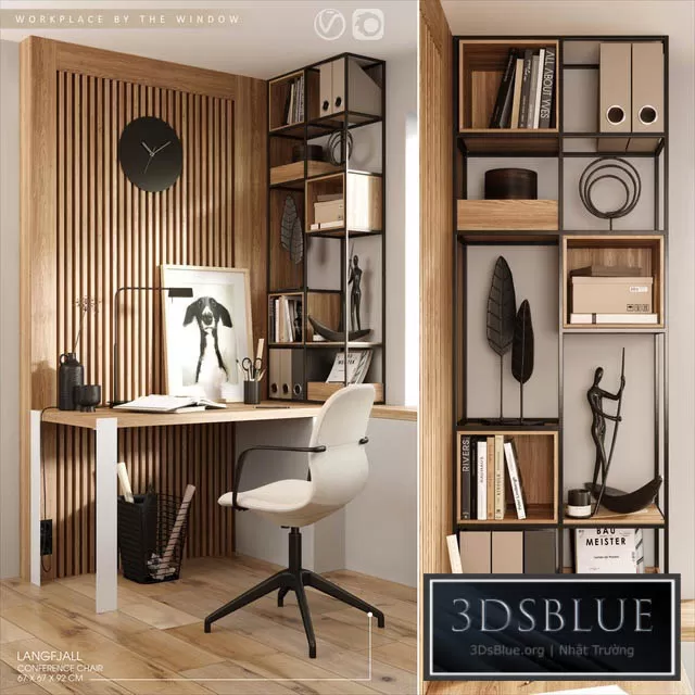 FURNITURE – OFFICE FURNITURE – 3DSKY Models – 7674