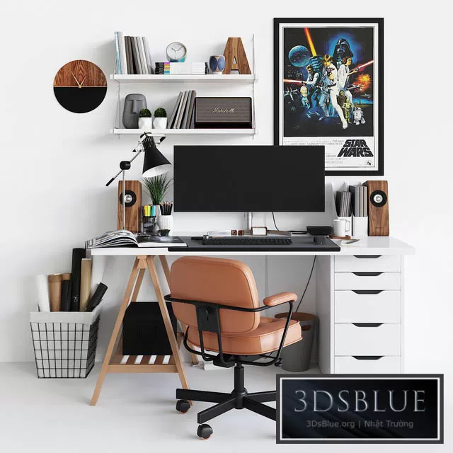 FURNITURE – OFFICE FURNITURE – 3DSKY Models – 7680