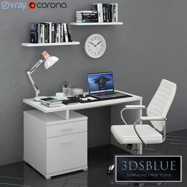 FURNITURE – OFFICE FURNITURE – 3DSKY Models – 7687