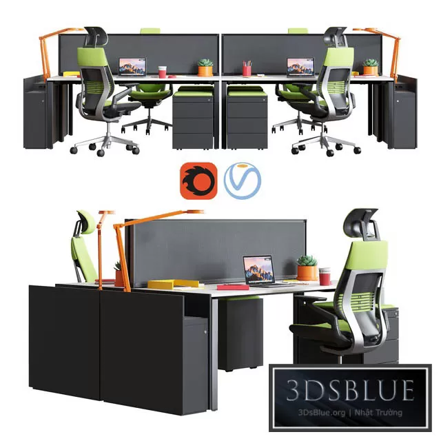 FURNITURE – OFFICE FURNITURE – 3DSKY Models – 7709