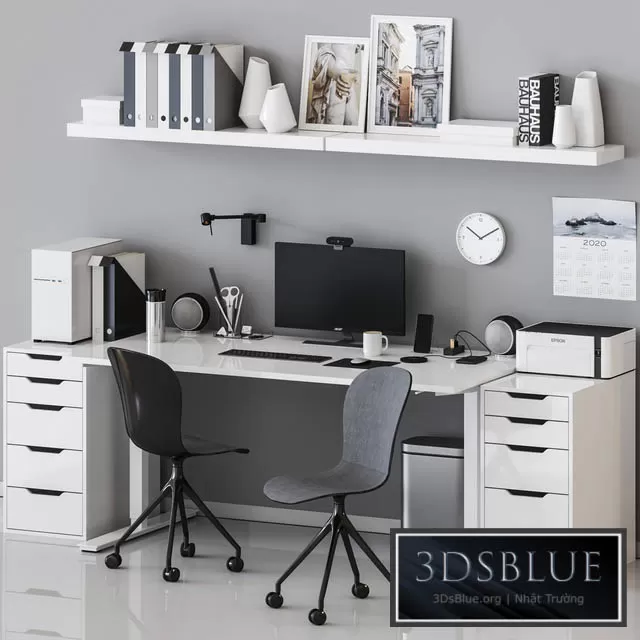 FURNITURE – OFFICE FURNITURE – 3DSKY Models – 7711