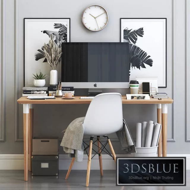 FURNITURE – OFFICE FURNITURE – 3DSKY Models – 7718