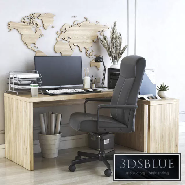 FURNITURE – OFFICE FURNITURE – 3DSKY Models – 7733