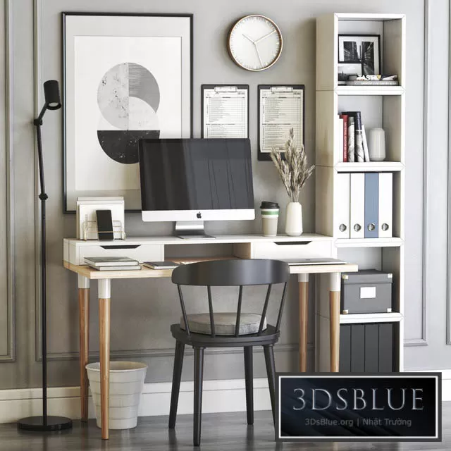 FURNITURE – OFFICE FURNITURE – 3DSKY Models – 7742