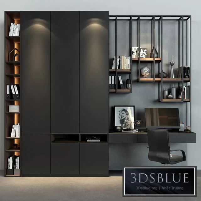 FURNITURE – OFFICE FURNITURE – 3DSKY Models – 7743