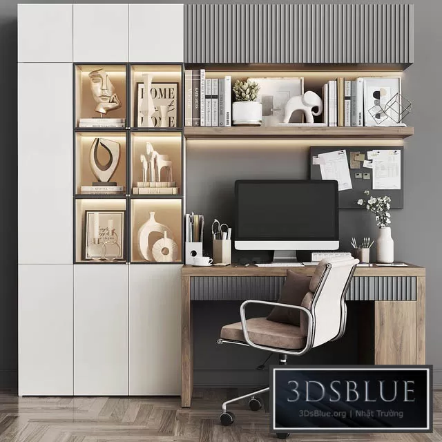 FURNITURE – OFFICE FURNITURE – 3DSKY Models – 7763 FURNITURE – OFFICE FURNITURE – 3DSKY Models – 7763